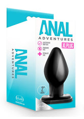 Anal Adventures X-Large Plug Black